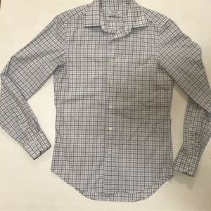 Valentino Plaid Button-Up Shirt